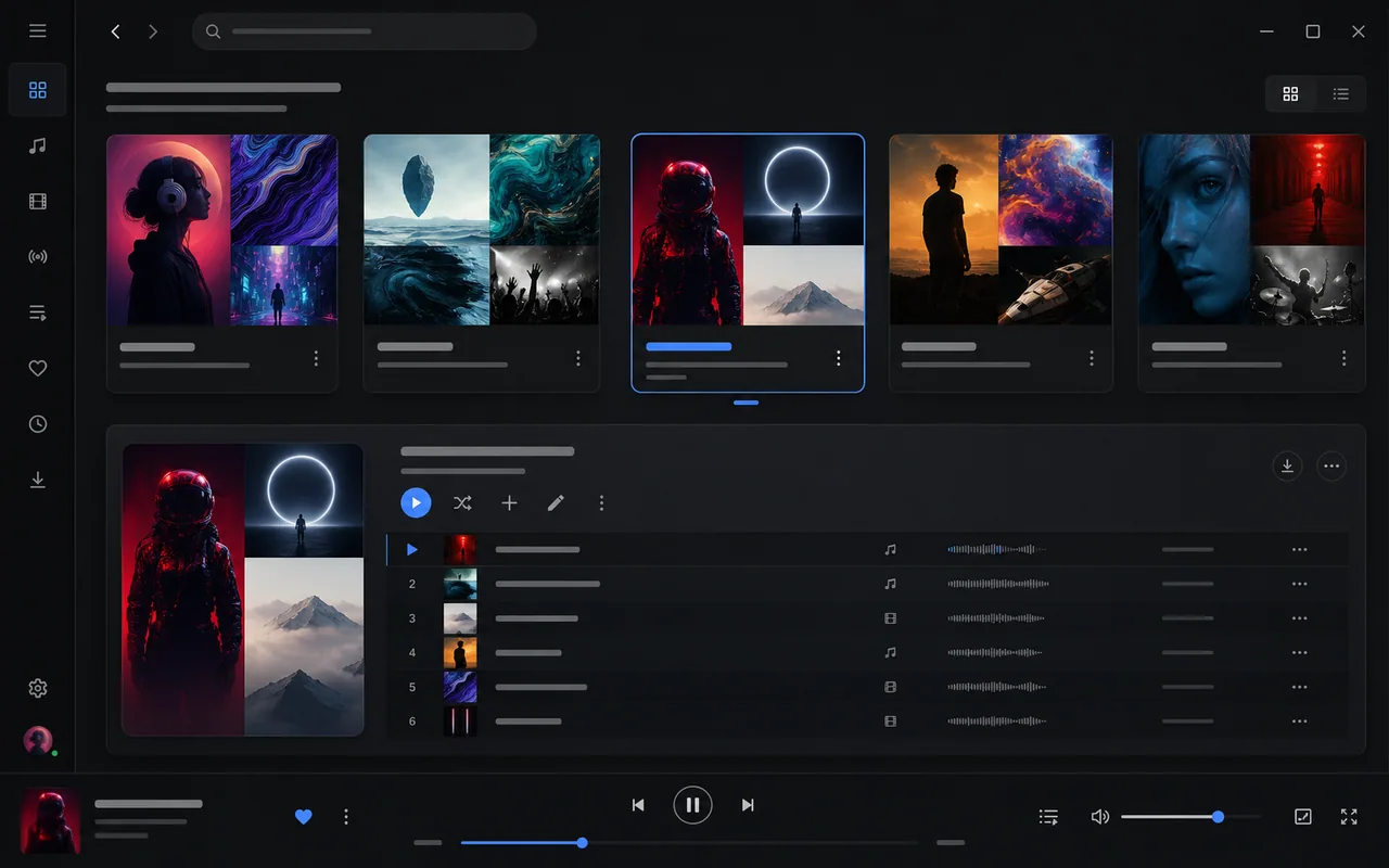 Muxuno 的合集界面